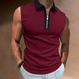 Men Muscle Vests Cotton Underwear Sleeveless Tank Top Solid Muscle Vest Undershirts O-neck Gymclothing Bodybuilding Tank Tops