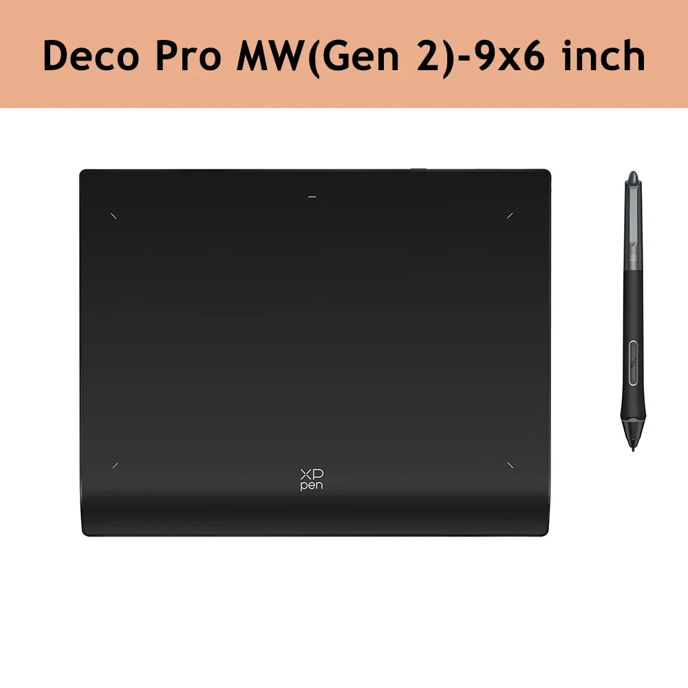 XPPen Deco Pro (Gen 2) Graphics Tablet World First 16K Pressure Levels X3 Pro Stylus Digital Drawing Tablet for Draw Art Design