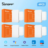 1-10pcs SONOFF SNZB-04 Zigbee Door Window Alarm Sensor For eWelink Smart Security ZBBridge Required Work With Alexa Google Home