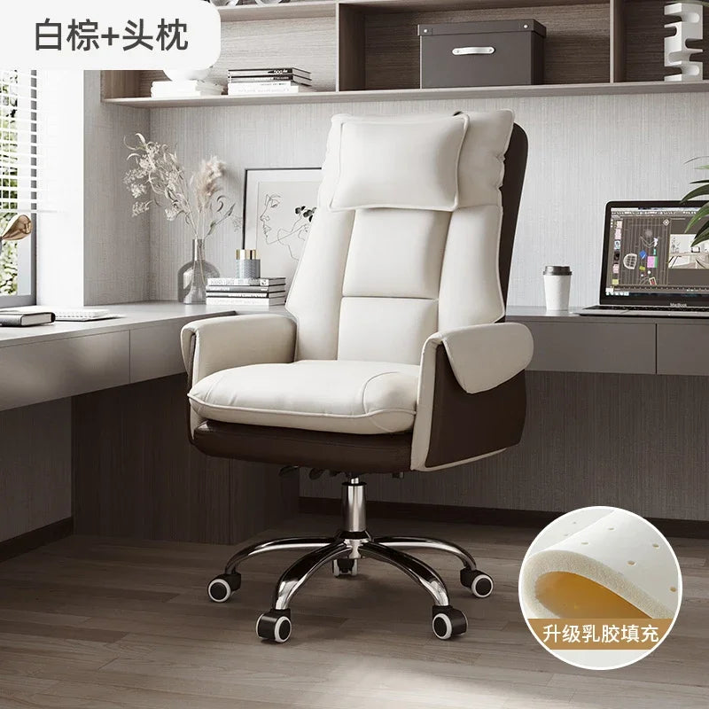 Computer Gaming Chairs with Reclining Backrests,Rotating Boss Chairs,Sofa Seats, Comfortable Office Chairs, Home, New