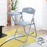 Training chair with table board Conference training room table chair integrated stool Foldable chair Office writing board