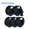 5kg/set PLA/PETG/TPU Filament 1.75MM 3d Printer Filament Materials 100% No Bubble Plastic Printing Materials for 3d Pen