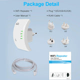 1PCS Wireless WiFi Repeater Wifi Extender Wifi Amplifier Long Range Repiter 300M 2.4G Wi-Fi Booster Wi fi Repeater Access Point