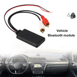 Universal Bluetooth-compatible Audio Cable Module AUX Adapter Car Electronics Accessories for Vehicles with 2RCA Interface