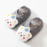 Cartoon Bear Baby Shoes Winter Thick Warm Newborn Shoes Non-slip Soled Soft Plush Toddler Kids Boy Girls Infant First Walkers