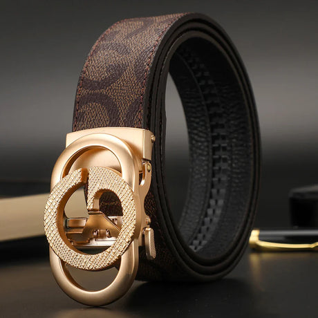 Luxury Vintage Designer Brand belt Width 34mm Belt Men High Quality Genuine Leather Women Belt Dress Strap for Jeans Waistband