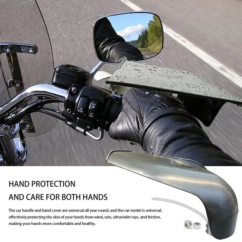 Motorcycle Hand Guard Handguard Shield Windproof Universal Protective Gear Wear-Resistant Motorcycle Accessories