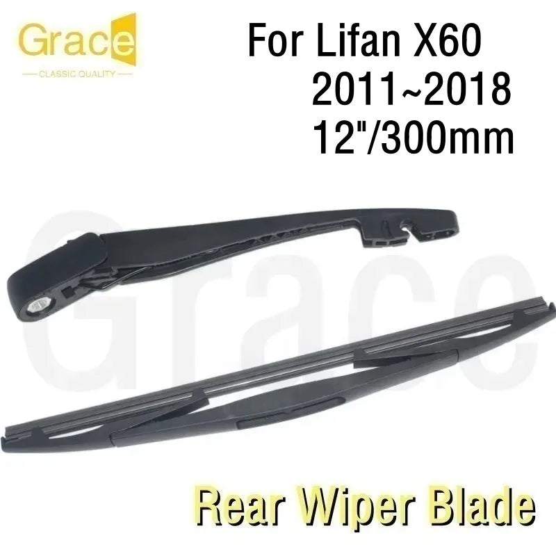 Rear Wiper Blade For Lifan X60 12"/300mm Car Windshield Windscreen Rubber 2011 2012 2013 2014 2015 2016 2017 2018