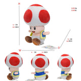 41 Styles Mario Plush Toys Goomba Toad Yoshi Boo Kamek Shy Guy Nabbit Koopa Troopa Ice Flower Anime Stuffed Cartoon Peluche Doll