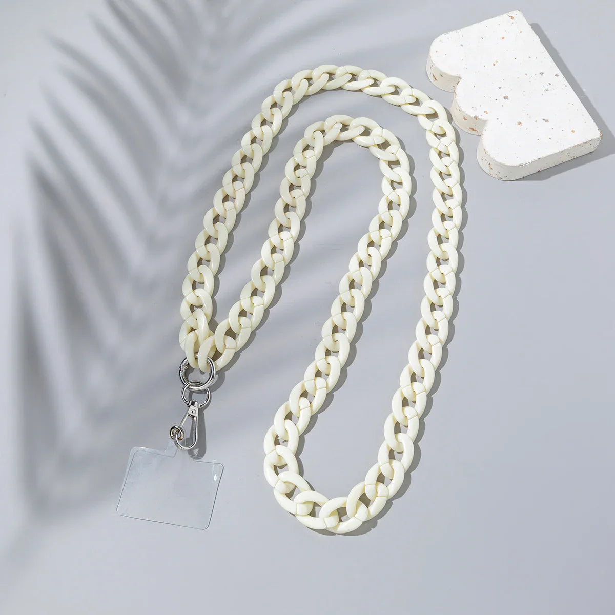 Fashion 120cm Telephone Strap Long Style Acrylic Slant Hanging Crossbody Phone Chain Women Anti-Loss Cellphone Jewelry Accessory