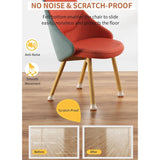 Chair Leg Floor Protection Mat Thick Felt Silicone Furniture Leg Cover Protection Mat Is Suitable For Hardwood Floors