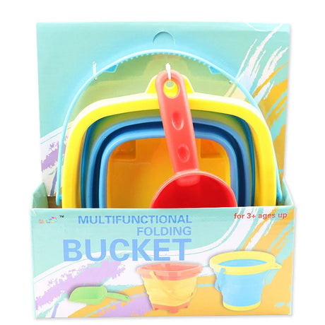 Outdoor Portable Beach Bucket Sand Shovel Toy Baby Mini Digging Sand Tool Retractable Children Bucket Sandbox Toys Kids Gifts