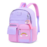 Student School Backpack for Preschool Girl Kids Cartoon Anti-theft Bookbag