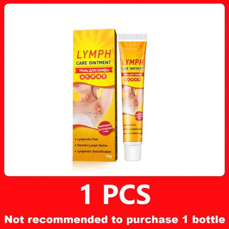 1/3/5Pcs Lymphatic Detox Cream Lymph Ointment Neck Anti-Swelling Cream Armpit Lymph Nodes Medicial Plaster Health Care 20g