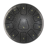 8 Inch Steel Tongue Drum 11 Notes Handpan Drum with Drum Mallet Finger Picks Percussion for Meditation Yoga