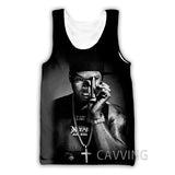 New Fashion Women/Men's 3D Print Rapper 50 Cent Tank Tops Harajuku  Vest  Summer Undershirt Shirts Streetwear  H01