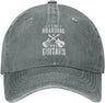 Guitar Lovers Hat It's Not Hoarding If It's Guitars Hat Trucker Hats Baseball Cap Adjustable Sports Unisex Caps