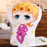 Animation Derivatives Kujo Jotaro Jolyne Weather Report Giorno Giovanna Anime Plushie Cushion Bolster Doll Stuffed Plush Toys