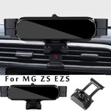 Car Phone Holder For MG ZS ev HS 2021 2022 Car Styling Bracket GPS Stand Rotatable Support Mobile Accessories