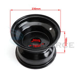 Black 8 inch Front or Rear wheel Hub Fit For 110cc-250cc ATV Go kart UTV Buggy Quad Dirt Bike 19x7-8 18x9.5-8" vacuum Tyre parts