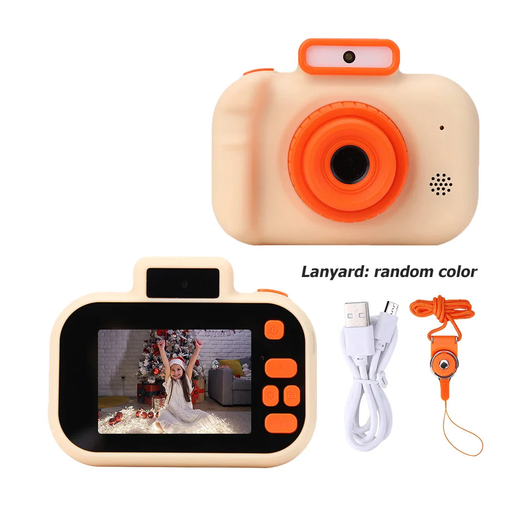 Children Camera Selfie 4000W Pixels 1080P HD Screen Blue PurPle Dual Cameras Kids  Electric Toys for Baby Camara Foto Infantil