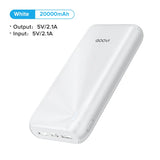 QOOVI 10000mAh Power Bank Ultra-thin Portable Charger For iPhone 13 Xiaomi Samsung Huawei External Battery 10000 mAh PowerBank