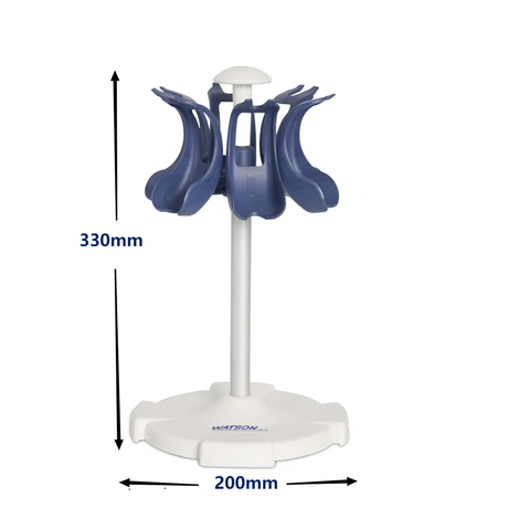 Watson Universal NT-STD NEXTY Pipette Holder Pipettors Rack for Lab Pipet Easy To Hang Securely Fixed Small 6 Racks