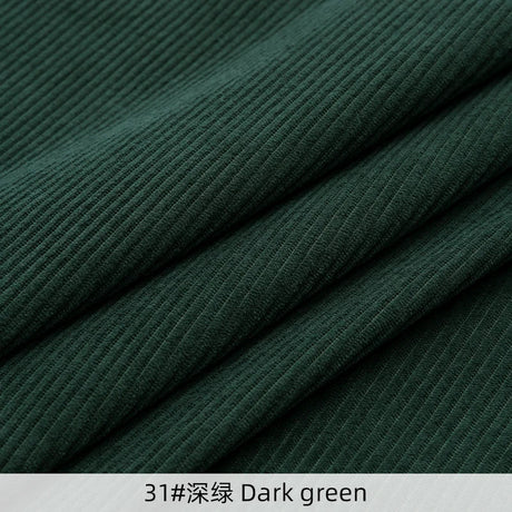 50x150cm Solid Color Rib Corduroy Fabric For Pants Apparel Overcoat Jackets Suspender Skirt Home Textile 8 Stripes Thickening