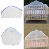 Baby Cradle Bed Mesh Mosquito Nets Foldable Summer Universal Baby Arched Mosquitos Nets Portable Crib Netting For Infant Toddler