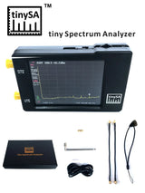 Original Hugen Version TinySA 2.8 inch Display 100kHz to 960MHz Hand held Tiny Spectrum Analyzer with ESD Proteced