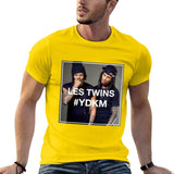 les Twins T-shirt quick-drying plain oversized t shirts for men