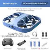 H107 RC Drone Wifi Fpv Drones with Camera Hd 4k Remote Control Helicopter Plane Pocket Quadcopter Christmas Gift for Boys