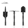 Camping Folding Survival Spade Shovel Stainless Steel Portable Field Army Shovel Military Engineer Shovels Snow Hoe Digging Tool