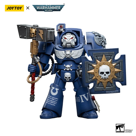 [IN STOCK] JOYTOY Warhammer 40K 1/18 Action Figure (6PCS/SET) Ultramarines Terminators Collection Military Model Free Shipping