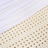 100% Thailand natural latex mattress with cover natural rubber pure mattress 1.5m/1.8m bed thickened home dormitory cushion mats