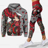 Disney Minnie 3D Hoodie Women's Hoodie Set Mickey Yoga Pants Sweatpants Women's Disney Yoga Hoodie Leggings Fashion Tracksuit