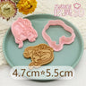 Genshin Impact Neuvillette Cake Tool Animal Cookie Cutter Christmas Cutters Biscuit Stamp Fondant Mould Baking Sugarcraft Molds