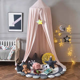 Kids Mosquito Net Girl Princess Hanging Bed Canopy Baby Crib Curtain Home Decoration Living Corner Play   Reading Nook Decor