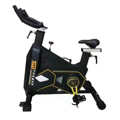 Indoor Exercise Stationary Bicycle Cardio Fitness Cycle Trainer  Commercial Spinning Bike Gym