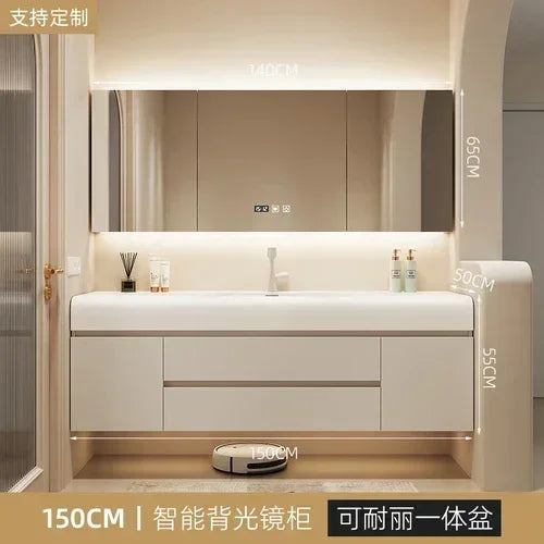 Wall Shelf Sink Bathroom Cabinet Shelfs Accessories Toilet Storage Bathroom Cabinet Locker Unit Mobile Bagno Home Furniture DQ