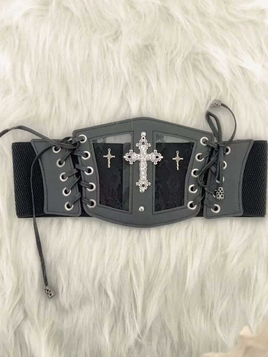 Kawaii Cummerbunds Gothic Cummerbunds Punk Cummerbunds y2k accessories gothic clothes y2k fashion Lolita Cummerbunds bustier top