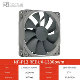 Noctua NF-P12 redux-1700 4PIN PWM 120mm PC Computer Cases Towers CPU processor 12mm fan COOLERS fans Cooling fan Cooler fan