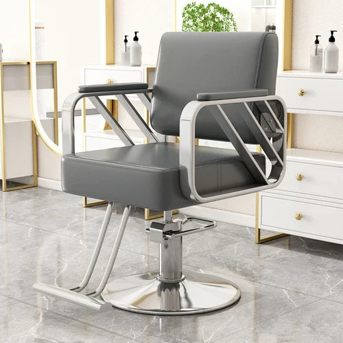 Gold Salon Beauty Barber Chair Luxury Personalized Lifter Classic Chair Swivel Cheap Minimalist Fashionable Cadeira Furniture