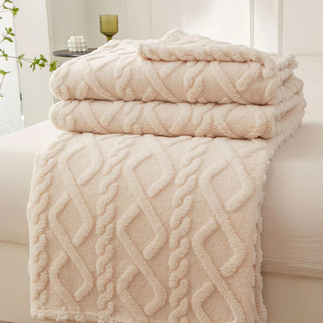 New Winter Blanket Home Warm Sherpa Soft Sofa Cover Throw Newborn Wrap Kids Bedspread Travel Textile Fleece Thick Warm Blanket