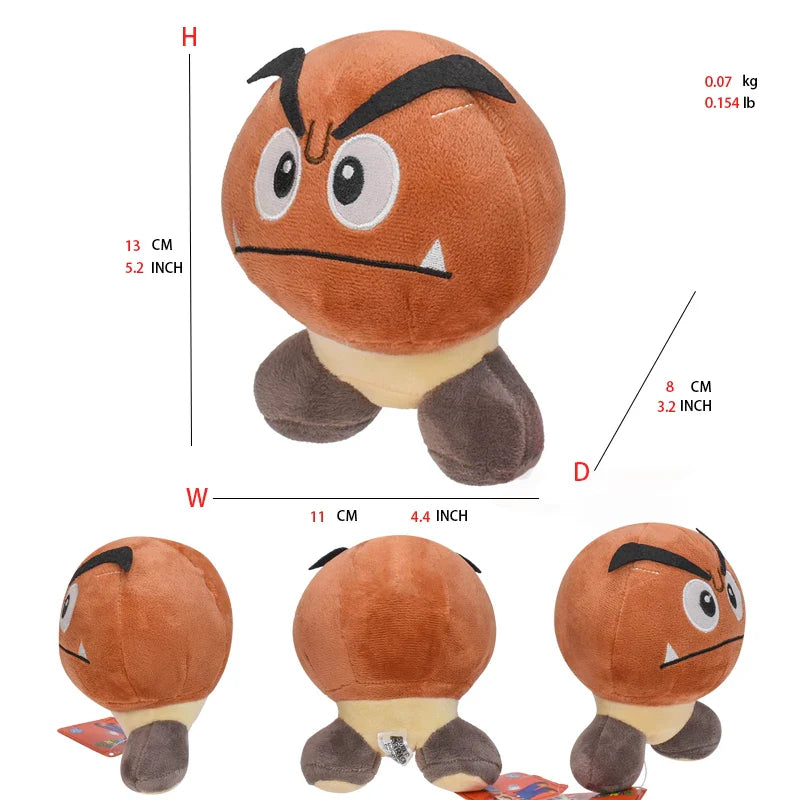 41 Styles Mario Plush Toys Goomba Toad Yoshi Boo Kamek Shy Guy Nabbit Koopa Troopa Ice Flower Anime Stuffed Cartoon Peluche Doll