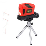 4 IN1 Infrared Laser Level Slash Beam Line Functional Adjustable 360 Degree Horizontal Vertical Cross Lines Measurment Hand Tool