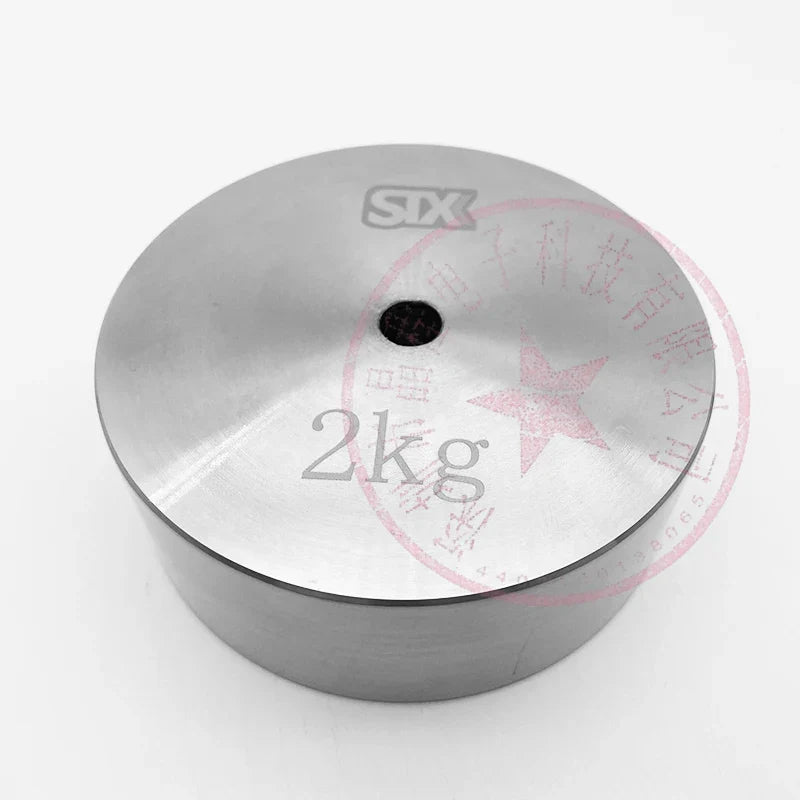 M1 Standard Weight Block 1kg2kg3kg500g100g Stainless Steel Perforated Weight Circular Calibration Method