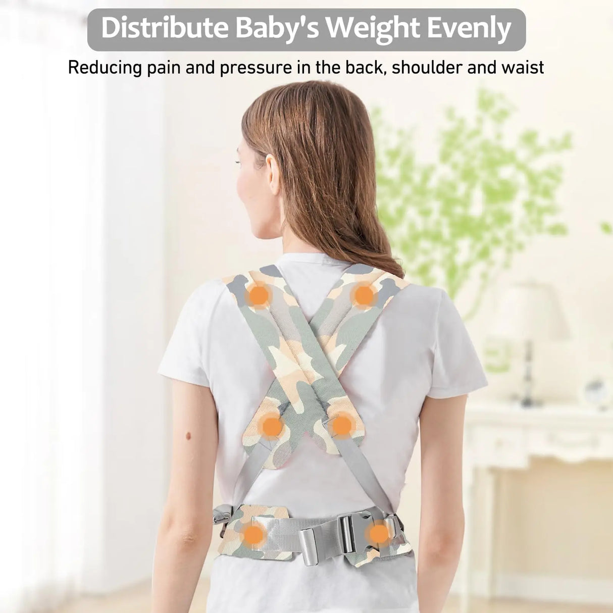 New Baby Sling Carrier Newborn Hip Seat Kangaroo Bag Infants Front and Back Backpack, 3 - 18 Months Baby Accessories