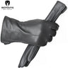 Touch Screen leather gloves,high-end leather gloves women,Genuine Leather winter gloves,Keep warm women's leather gloves-2226