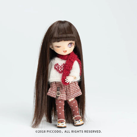 Ob11 Doll Wigs Soft Cute Braid Hair Bangs Long Hair Doll Special Wig Doll Accessories Multi-Color For 1/12 Bjd, Gsc  Ymy